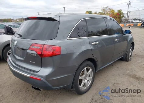 2011 Acura Mdx Technology Package z USA, uszkodzony, nr VIN 2HNYD2H69BH515177